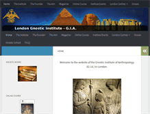 Tablet Screenshot of london-gnostic-institute.org